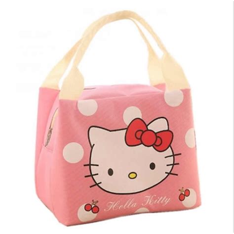 Jual Tas Bekal Cooler Bag Lunch Bag Motif Cartoon Shopee Indonesia