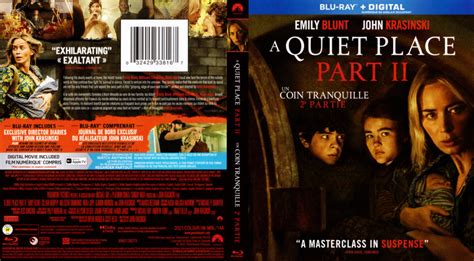 A Quiet Place Part 2 2021 Blu Ray Cover DVDcover