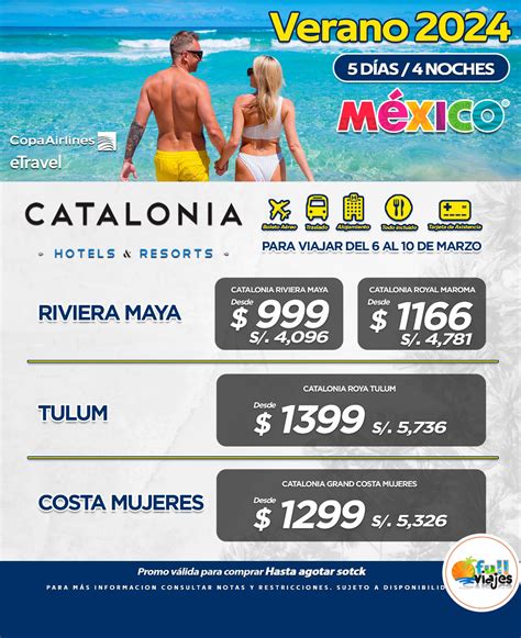 Riviera Maya con Catalonia Full viajes Perú Agencia de viajes