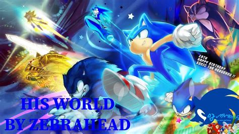 SONIC THE HEDGEHOG HIS WORLD ZEBRAHEAD YouTube