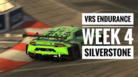 Iracing Vrs Endurance Hours Of Silverstone Youtube