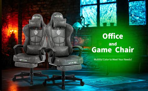 Gaming Chair With Footrest Computer Ergonomic Video Game Chair Desk