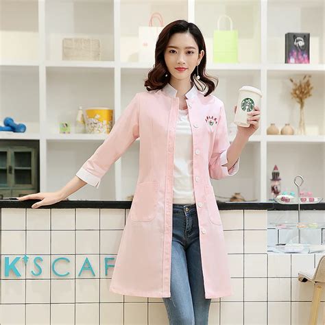 Aliexpress.com : Buy 2018 new style Korean doctors white coat sleeve clothing elegant fashion ...