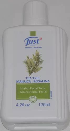 Just Tónico Facial Tea Tree Con Aceite De Manuca Y Rosalina