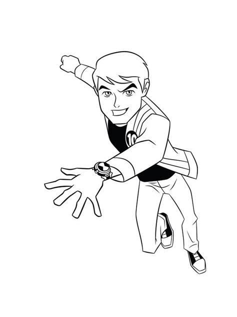 Free Printable Ben 10 Coloring Pages For Kids