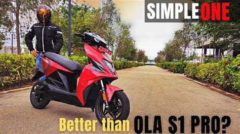 Simple One Electric Scooter Walkaround Price Range Ola S Pro