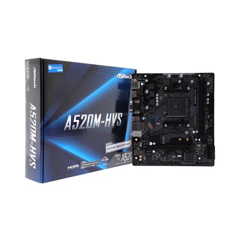 Jual Motherboard ASRock A520M HVS AMD Ryzen AM4 DDR4 M ATX Shopee