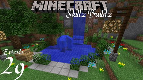 Cool Custom Waterfall And Pond Skillz Buildz Vanilla Minecraft 1 9