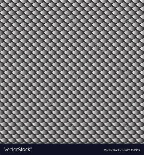 Fish Scales Seamless Texture Royalty Free Vector Image