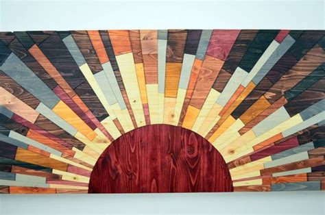 Wood Wall Art X Edge Of The Day Wooden By Stainsandgrains Wood Wall