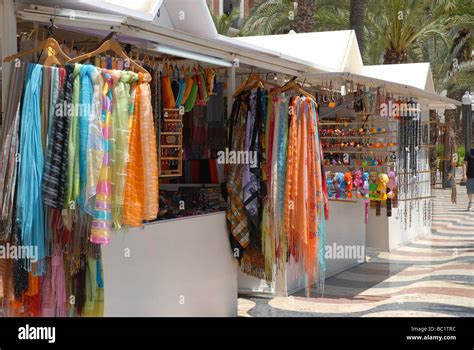 Street Market Stall Paseo De La Explanada De España Alicante