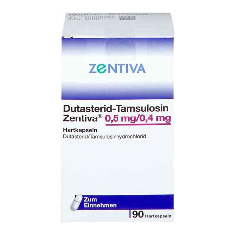 Dutasterid Tamsulosin Zentiva 0 5 Mg 0 4 Mg Hartk 90 Stk