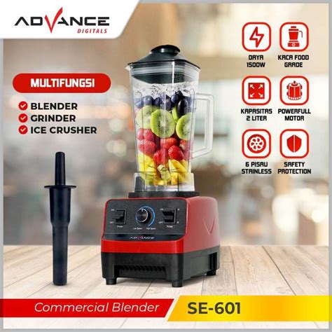 Jual Advance Blender Serbaguna 2L Blender Besar 1500W Food Chopper