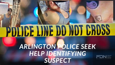 Arlington Police Seek Help Identifying Burglary Suspect