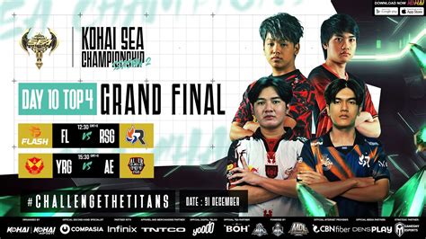 LIVE ENG GRAND FINAL KOHAI SEA CHAMPIONSHIP SEASON 2 YouTube