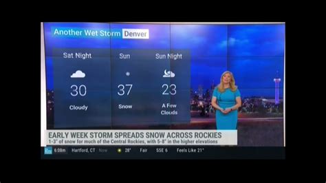 Weather Channel Kelly Cass 2 22 20 Youtube