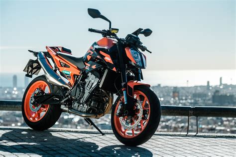 KTM 890 Duke GP 2023 Test In Barcelona