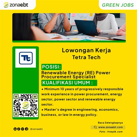 Renewable Energy (RE) Power Procurement Specialist - zonaebt.com