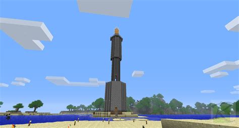 Lava Tipped Beacon Tower Minecraft Screenshots A Visual Journal Of