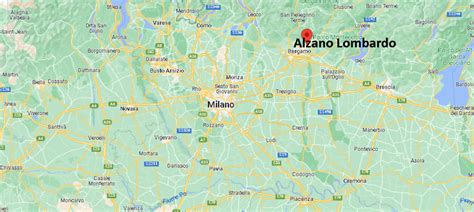 Dove Si Trova Alzano Lombardo Italia Mappa Alzano Lombardo Dove Si Trova