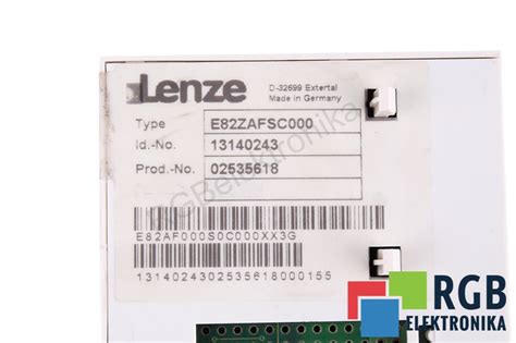 Lenze Funktionsmodul Standard Type E82zafsc000 Günstig Kaufen Ebay