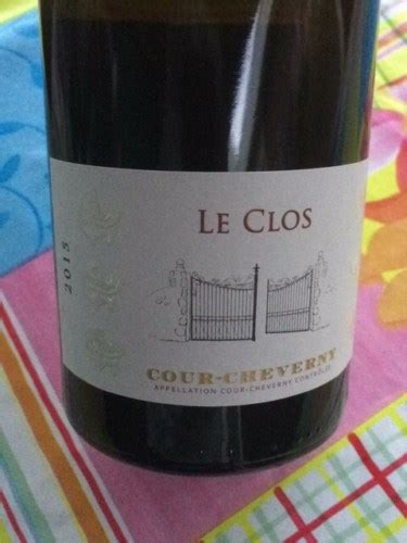 Domaine De L Ry Le Clos Cour Cheverny Vivino