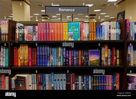 Magazine Rack At Barnes And Noble Bookstore In Park Slope Brooklyn Nyc