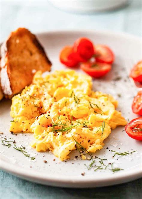 Scrambled Eggs Breakfast