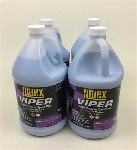 Ardex Viper Wax Turbo Powered Speed Wax Ardex Automotive And Marine Detailing Supply