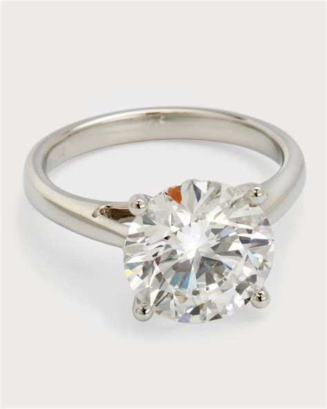 Neiman Marcus Lab Grown Diamonds Lab Grown Diamond Platinum Round