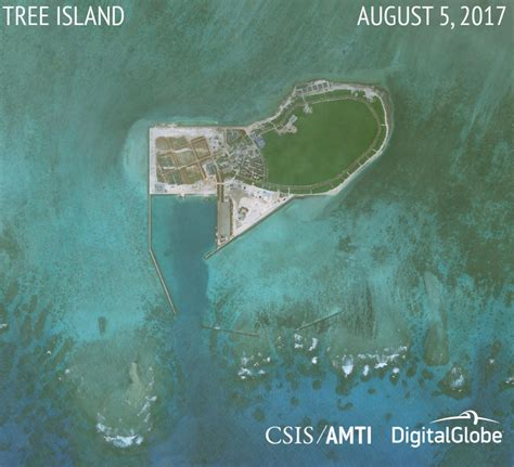 Photos show China’s continued island-building in disputed waters | Global News