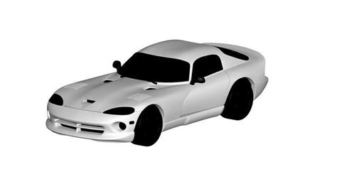 Dodge Viper Gts D Model Cgtrader