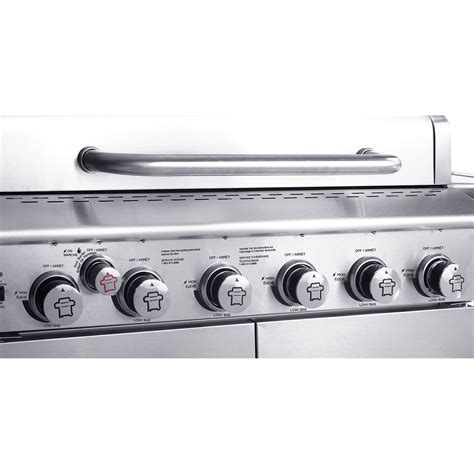 Nexgrill 6 Burner Gas Grill With Searing Side Burner And Rotisserie Burner