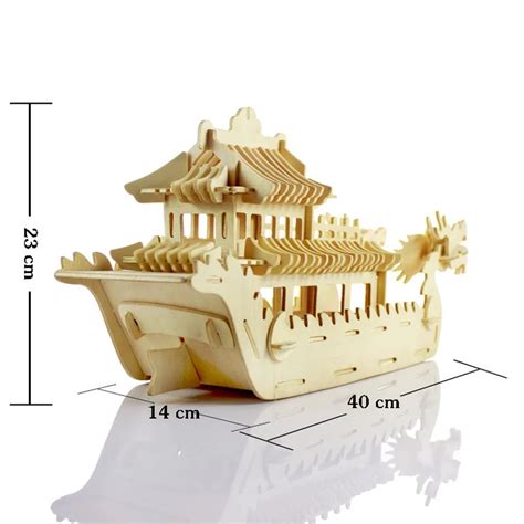 Toys And Hobbies Child Assembly Diy Education Toy 3d Wooden Model Puzzles