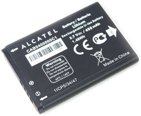 Alcatel OT One Touch 1040X 400mAH Battery CAB0400000C1