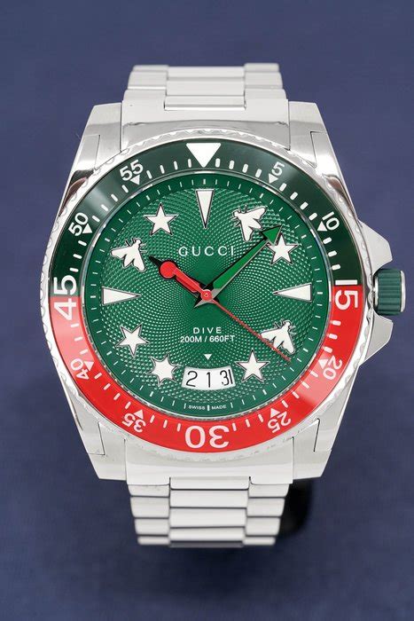 Gucci Dive Green Red Ya136222 Men 2011 Present Catawiki