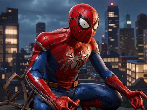 Homem Aranha Super Herói - O incrível super-herói Homem-Aranha | Foto Premium