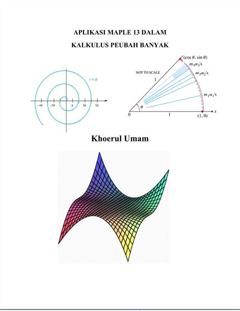 Contoh Soal Dan Pembahasan Kalkulus Peubah Banyak Lembar Edu