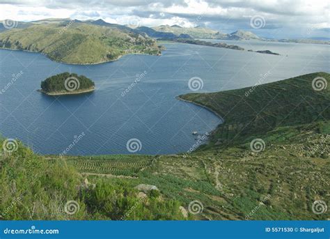 Titicaca Lake, Peru & Bolivia Stock Photo - Image of mountains ...