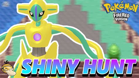 LIVE Shiny Hunting This 20 YEAR OLD Pokemon FULL ODDS DEOXYS 1 8192