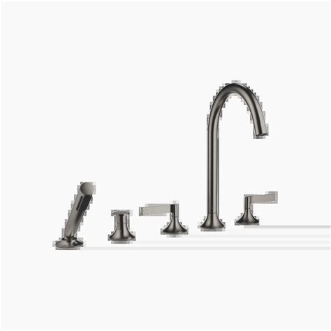 Vaia Dark Platinum Bross Robinetteries De Baignoire Robinetterie De