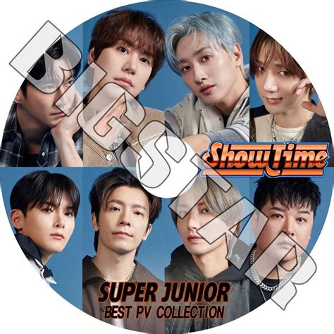 K POP DVD SUPER JUNIOR 2024 BEST PV Collection Show Time Celebrate