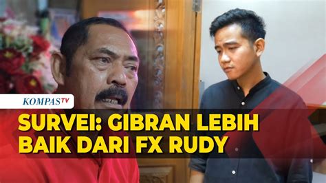 Survei Sebut Kepemimpinan Gibran Lebih Baik Dari FX Rudy Begini