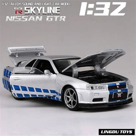 energia fatica riflessivo nissan skyline gtr r34 scale model Argento ...