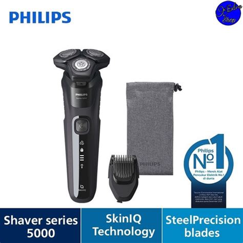 Jual Philips Shaver 3HD 5000 Series S5588 17 Pencukur Elektrik SkinIQ