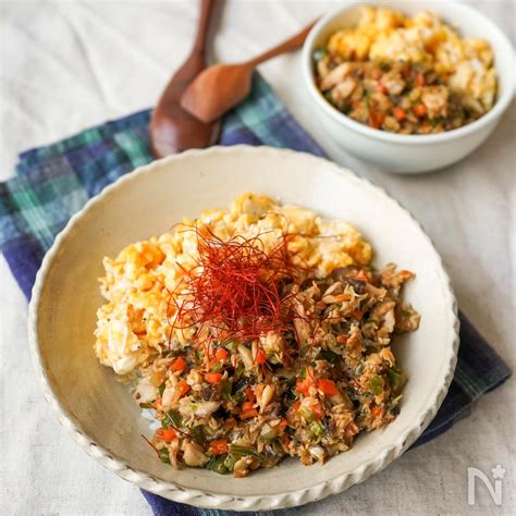 【2歳】サバ味噌そぼろ丼【幼児食・取り分けごはん】 レシピサイトnadia