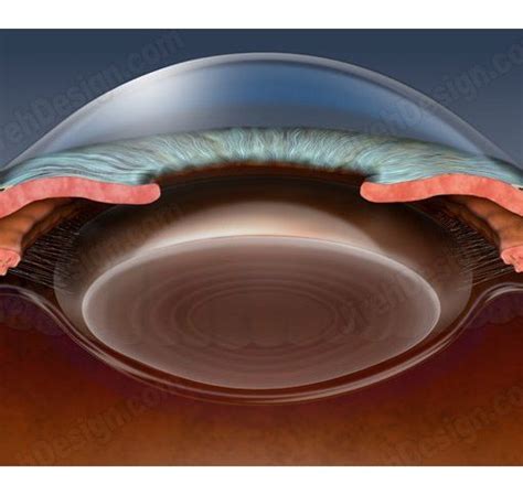 Anterior chamber cross-section #an0012 | Stock eye images