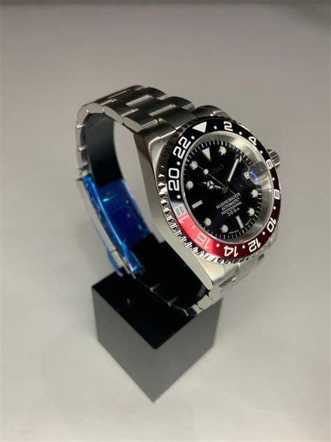 Custom Seiko Mod Coke Submariner Men S Fashion Watches Accessories