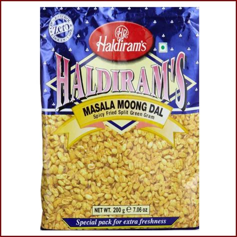 Haldiram Moong Dal Masala (200g Or 400g), INDIAN SNACKS & NAMKEEN ...