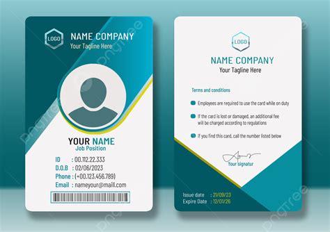 Company Id Card At Vannathalieblog Blog